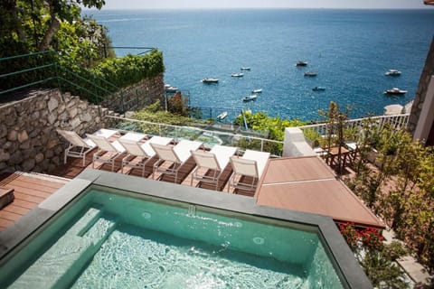 Pool view, Sea view, Swimming pool