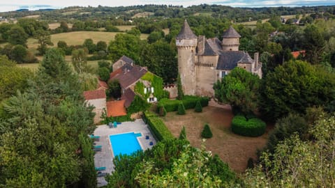 Property building, Day, Natural landscape, Bird's eye view, Garden, Solarium, Balcony/Terrace, Pool view, Swimming pool, Swimming pool