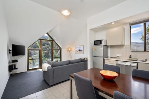 Lantern 1 Bedroom Balcony with Sweeping Mountain View Apartment in Thredbo