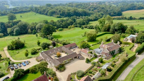 Property building, Natural landscape, Bird's eye view