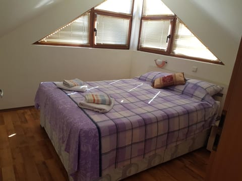 Bedroom, Pool view