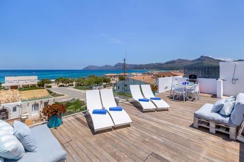 Sea View House with terrace Son Serra Mallorca House in Son Serra de Marina