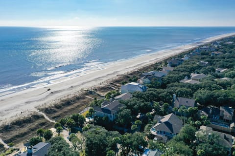 111 Dune Ln 6 BR Oceanfront Home Forest Haus in North Forest Beach