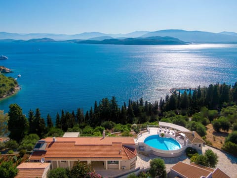 Natural landscape, Bird's eye view, Garden, Pool view, Sea view, Swimming pool