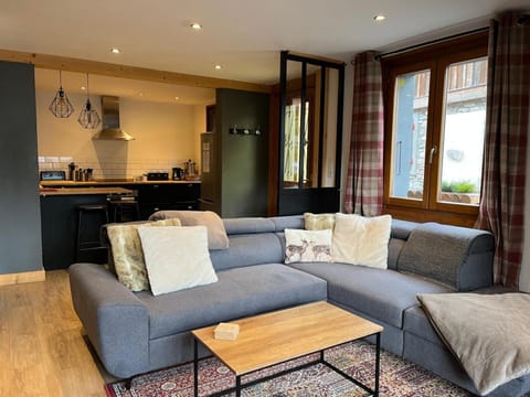 Kitchen or kitchenette, Living room