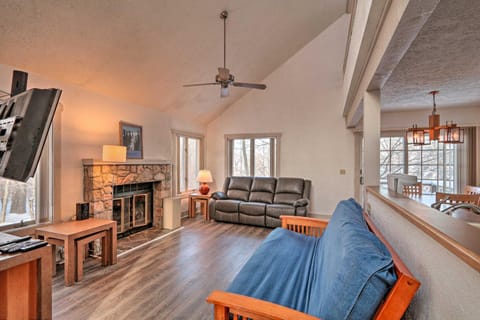 Jack Frost Ski Resort Townhome with Fireplace! House in Kidder Township