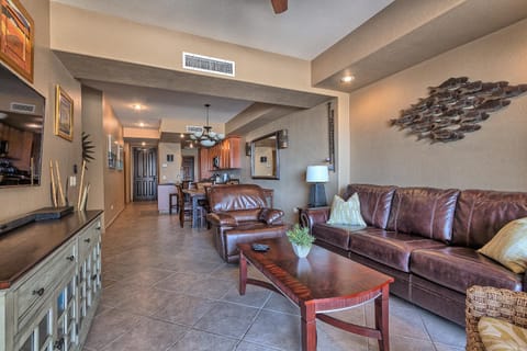 Las Palomas 2BR GROUND FLOOR Huge Patio/Closest to Lazy River/Steps to Beach Condo in Rocky Point