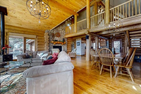 Ultimate Escape in the Rockies Log Home #3150 House in Estes Park