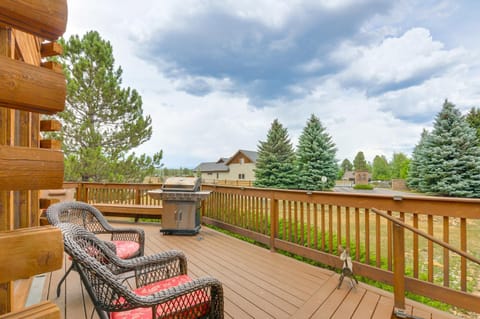 Rustic Pagosa Lakes Cabin with Deck and Grill! Cabin in Colorado