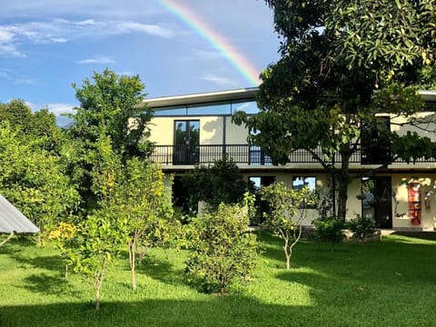 Property building, Garden view