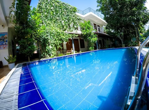 Property building, View (from property/room), Swimming pool