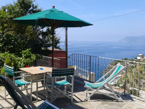 Patio, Natural landscape, Balcony/Terrace, City view, Mountain view, Sea view
