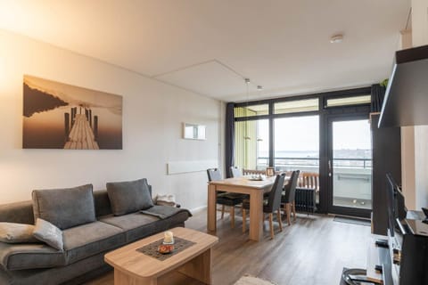 Living room, Seating area, Dining area, Sea view