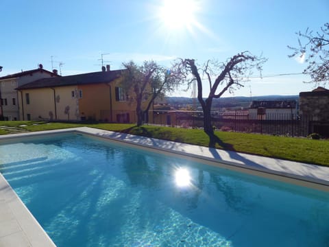 Summer, View (from property/room), Garden view, Lake view, Pool view, Swimming pool