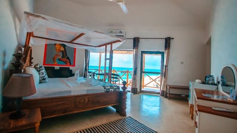 Bedroom, Sea view