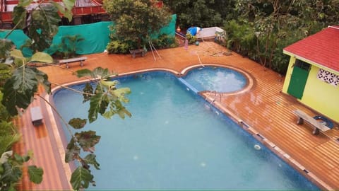 Bird's eye view, Pool view, Swimming pool