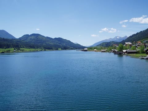 Day, Natural landscape, Lake view