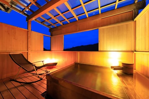 Hot Spring Bath, View (from property/room), Photo of the whole room, Mountain view, Area and facilities, Open Air Bath