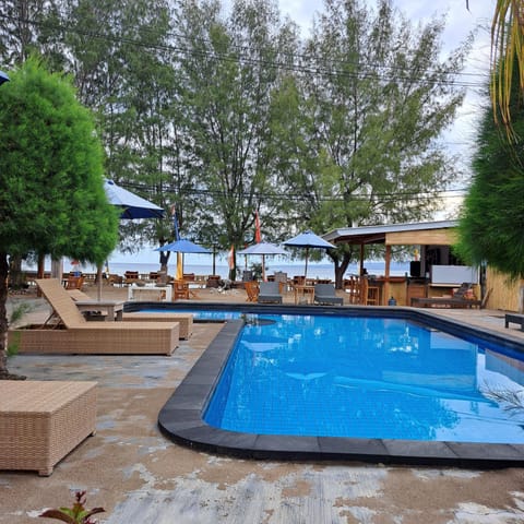 Sandy Beach Bungalows Hôtel in Pemenang