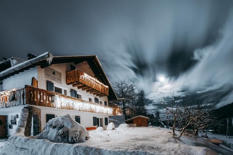 Property building, Night, Natural landscape, Winter