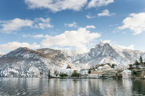 Bird's eye view, Winter, Lake view