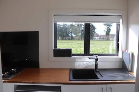 Kitchen or kitchenette, Garden view