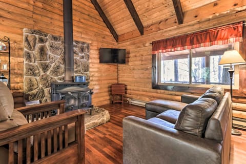 Comfortable Lakeside Log Cabin - Hike, Swim and Ski! House in Pinetop-Lakeside