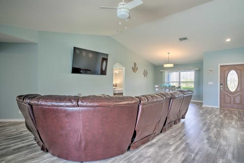Beachy Cape Coral Home with Pool and Canal Views! House in North Fort Myers