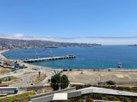 Loft con la mejor Vista Valparaíso Estacionamiento Servicio HOM 1113 Copropriété in Valparaiso