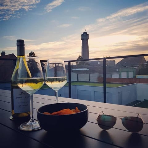 Vakantiewoning Ijzerfront 14-18- Ruim 2-slpk appartement met terras & privéparking Apartment in Flanders