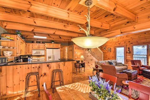 Luxury Mountain Cabin - Panoramic Mountain Views Haus in Union County