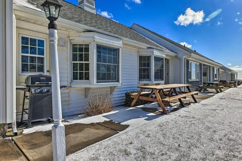 Cape Cod Retreat with Gas Grill Steps to Beach Condo in Dennis Port