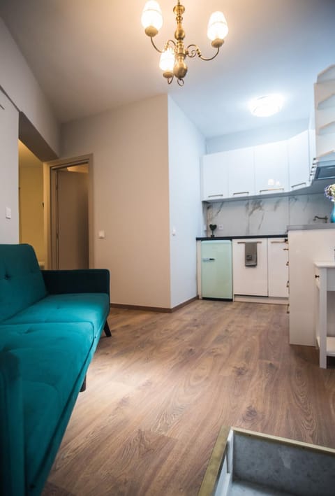 Kitchen or kitchenette, Living room