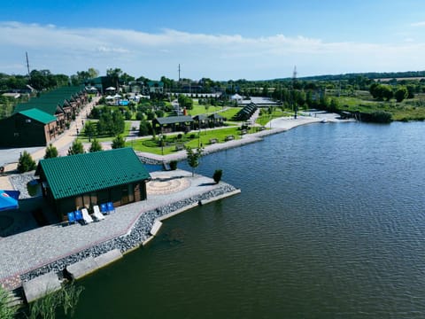 Natural landscape, Bird's eye view, Lake view