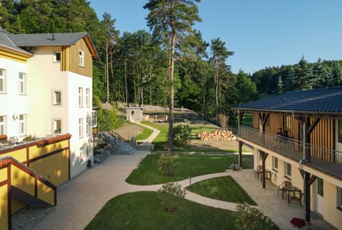 Property building, Garden, Sauna, View (from property/room), Hiking, Garden view, Garden view, Breakfast