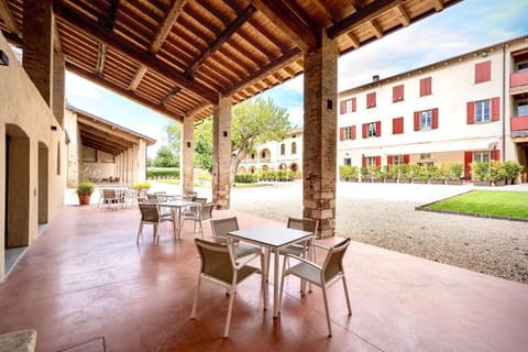 Property building, Patio