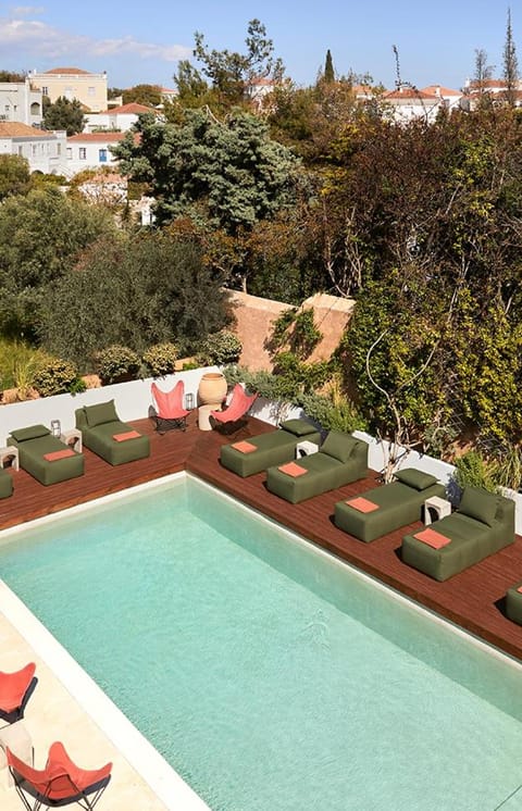 Garden, Balcony/Terrace, Pool view