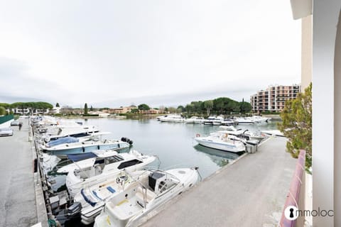 Spacious apartment with pool located in the Marina of Mandelieu Apartment in Mandelieu-La Napoule