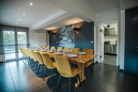 Le Bonheur de la Cascade 24 pers - Malmedy, wellness, jardin, confort House in Wallonia, Belgium