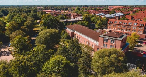 Property building, Natural landscape, Bird's eye view