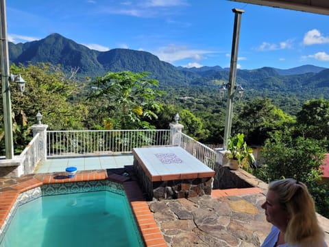 Mountain view, Pool view