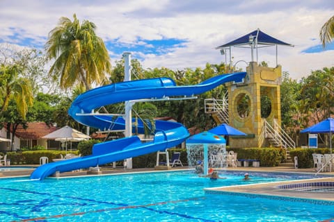 Day, Aqua park, Pool view, Swimming pool