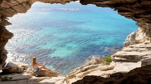 Nearby landmark, Day, People, Natural landscape, Sea view