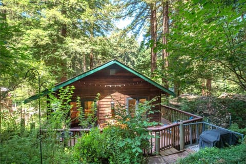 Absolute Zen! Redwoods! BBQ Grill! Fast WiFi!! Ping Pong!! Dog Friendly! Haus in Russian River