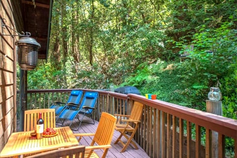 Absolute Zen! Redwoods! BBQ Grill! Fast WiFi!! Ping Pong!! Dog Friendly! Maison in Russian River