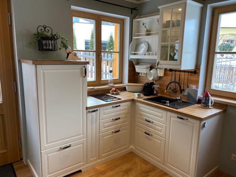 Kitchen or kitchenette, kitchen