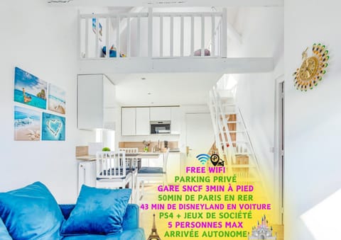 Living room, kitchen