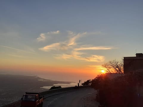 Natural landscape, Sea view, Sunset