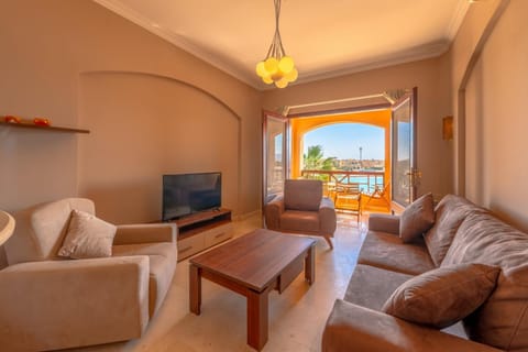 Sabina Classy 1 BR Apartment Lagoon view & Pool El Gouna Condominio in Hurghada