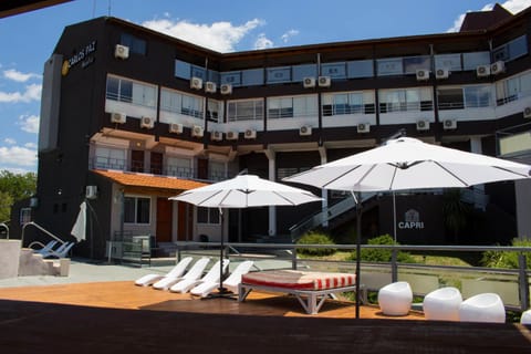 Property building, Pool view